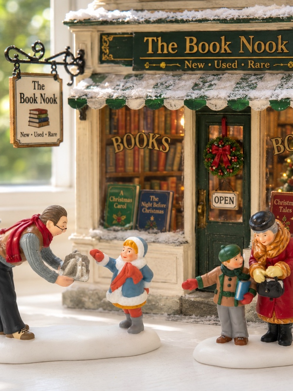 📚 Department 56 “A Treasured Book” Figurine Set